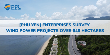 [Phu Yen] Enterprises survey wind power projects over 848 hectares